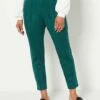Budget 🥰 J Jason Wu Evergreen Regular Faux Suede Straight-Leg Pants - 👩 Women, Petite & Plus 🎉