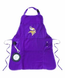 Promo 🌟 Evergreen Minnesota Vikings Grilling Apron ✨ -Outlet Evergreen Shop zu12906174 alt 1 tm1634135372