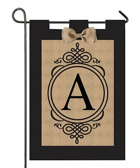 Cheap π₯ Evergreen Black & Tan Scroll Frame Initial Outdoor Flag π 1 Cheap π₯ Evergreen Black & Tan Scroll Frame Initial Outdoor Flag π
