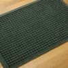 Outlet ✨ Evergreen Aqua Shield Squares Mat 👍