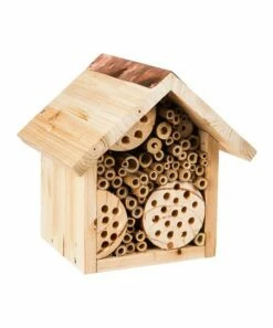 Buy 🎉 Evergreen Natural Wood Bee House 🔔