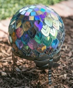 Cheapest 👍 Evergreen Dragonfly Gazing Ball Stand 😉 -Outlet Evergreen Shop zu35020695 alt 1 tm1658521512