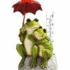 Promo 🎁 Evergreen Rain Gauge Frog Statue 🎉
