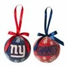 Brand new 💯 Evergreen New York Giants LED Ornament - Set Of Six 🔥