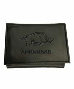 Best Sale 🤩 Evergreen Arkansas Razorbacks Trifold Wallet 👍