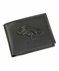 Budget 😉 Evergreen Denver Broncos Leather Bi-Fold Wallet ✨