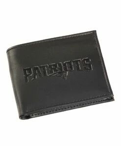 Deals 🤩 Evergreen New England Patriots Leather Bi-Fold Wallet 🔔