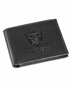 Best Sale 🔥 Evergreen Las Vegas Raiders Leather Bi-Fold Wallet 🛒 -Outlet Evergreen Shop zu42154033 alt 2 tm1634135372