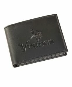Best Pirce 🎉 Evergreen Minnesota Vikings Leather Bi-Fold Wallet 🔔