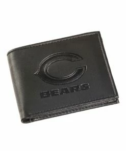 Wholesale ❤️ Evergreen Chicago Bears Leather Bi-Fold Wallet 😍