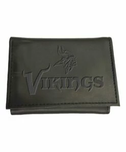 New 👏 Evergreen Minnesota Vikings Tri-Fold Wallet ✔️ -Outlet Evergreen Shop zu42154049 alt 1 tm1634135372