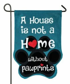 Promo 🧨 Evergreen Paw Prints Outdoor Flag 🥰 -Outlet Evergreen Shop zu43863357 alt 1 tm1617368811