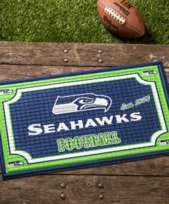 Top 10 βοΈ Evergreen Seattle Seahawks Embossed Doormat β