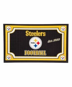 Coupon 🛒 Evergreen Pittsburgh Steelers Embossed Doormat 🥰