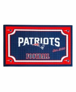Flash Sale 🔔 Evergreen New England Patriots Embossed Doormat ❤️