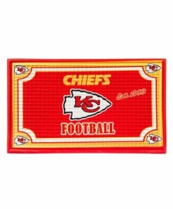 Discount ✔️ Evergreen Kansas City Chiefs Embossed Door Mat 😍