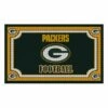 Best Pirce 💯 Evergreen Green Bay Packers Embossed Doormat 👏