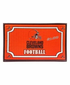 Cheapest 🧨 Evergreen Cleveland Browns Embossed Doormat 😍 -Outlet Evergreen Shop zu46138534 alt 1 tm1634135372