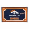 Best deal 🎉 Evergreen Denver Broncos Embossed Doormat 👏