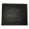 Budget 👍 Evergreen Miami Dolphins Bifold Wallet 🧨