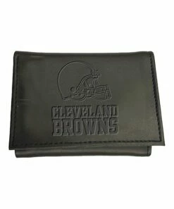 Outlet 🔥 Evergreen Cleveland Browns Tri-Fold Wallet 😍