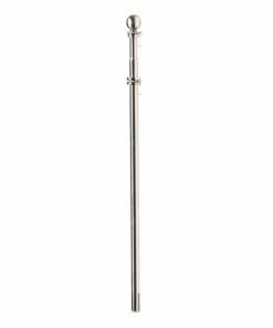 Cheapest 😍 Evergreen Silver Extendable Flag Pole 🥰