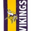 Outlet 😍 Evergreen Minnesota Vikings Embellished Mini Outdoor Flag 💯