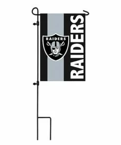 Buy 🎉 Evergreen Las Vegas Raiders Embellished Mini Outdoor Flag 🛒