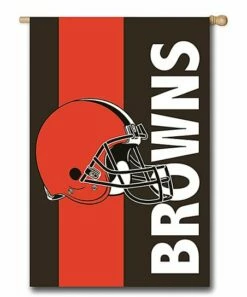 Wholesale 🔥 Evergreen Cleveland Browns Embellished Outdoor Flag ⭐