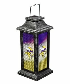 Cheapest 🤩 Evergreen Minnesota Vikings Solar Lantern 😉