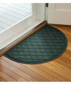 Deals 😀 Evergreen Argyle Half Oval Aqua Shield Mat 🛒 -Outlet Evergreen Shop zu57252228 alt 1 tm1526923196
