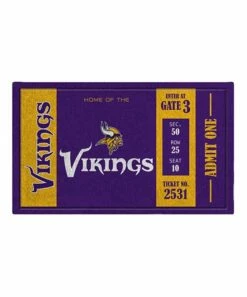 Best Pirce ✨ Evergreen Minnesota Vikings Turf Door Mat 🎁