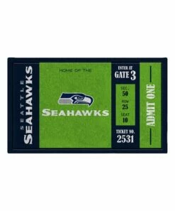 Promo 😀 Evergreen Seattle Seahawks Indoor/Outdoor Turf Mat ✔️ -Outlet Evergreen Shop zu59512225 alt 1 tm1634135372