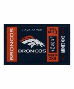 Best deal 😍 Evergreen Denver Broncos Indoor/Outdoor Turf Mat 😀