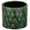 Outlet 🥰 NAPCO Green Embossed Tree Planter 🎉