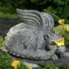 Hot Sale 💯 Evergreen Dragon Solar Light-Up Statue 👍