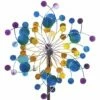 Deals 🎁 Evergreen Blue & Purple Confetti Pinwheel Garden Stake ⌛