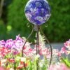 Outlet 🌟 Evergreen Purple Blooming Mosaic Gazing Ball 🛒