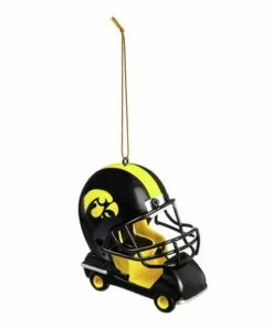 Outlet 🤩 Evergreen University Of Iowa Football Field Car Ornament 😍