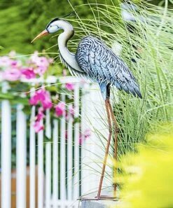 Top 10 🌟 Evergreen Gray Heron Indoor/Outdoor Statue 😀 -Outlet Evergreen Shop zu73071909 alt 2 tm1556386348
