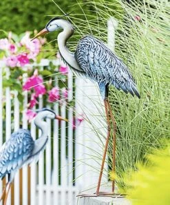 Top 10 🌟 Evergreen Gray Heron Indoor/Outdoor Statue 😀 -Outlet Evergreen Shop zu73071909 alt 3 tm1556386348