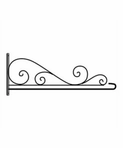 Flash Sale 🛒 Evergreen Black Swirl Wall-Mount House Flag Hanger 🎁