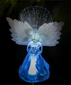 Best deal 🥰 Evergreen Angel Solar Garden Stake 😍 -Outlet Evergreen Shop zu73619589 alt 3 tm1563460309