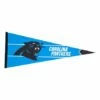 Promo ❤️ Evergreen Carolina Panthers Pennant Flag Wall Art 🤩