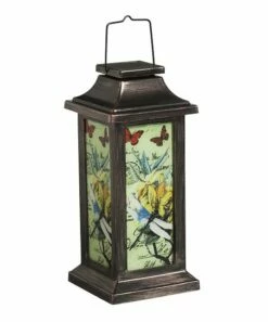 Best deal 🎁 Evergreen Dragonfly Fluttering Garden Friends Solar Lantern 🛒