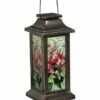 Brand new 🔥 Evergreen Hummingbird Fluttering Garden Friends Solar Lantern 👍
