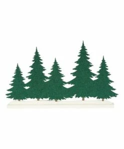 Top 10 😍 Department 56 Green Pine Tree Silhouette Backdrop 💯