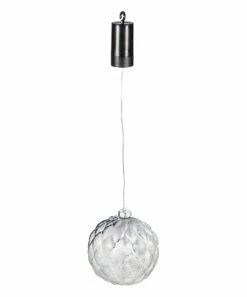 Best deal ✔️ Evergreen Silver 6" Outdoor LED Ball Ornament 😀