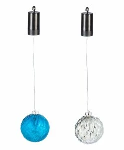 Top 10 🌟 Evergreen Silver 5" Outdoor LED Ball Ornament 😉 -Outlet Evergreen Shop zu80760036 alt 3 tm1566396731