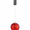 Best Sale 🎉 Evergreen Red 6" Outdoor LED Ball Ornament ⭐